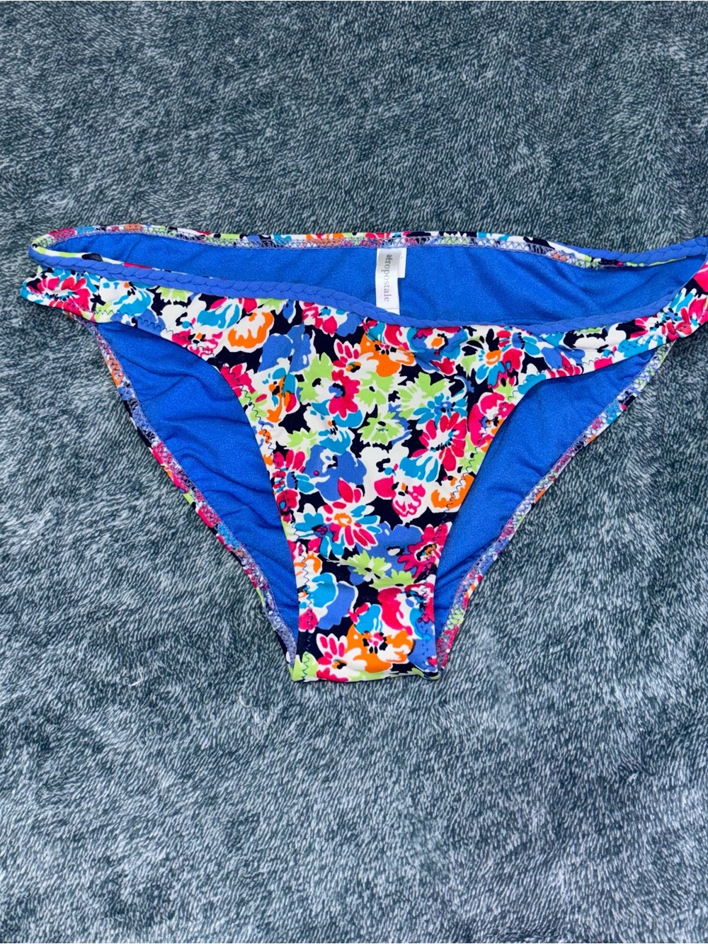 Aeropostale Multicolored Floral Bikini Bottom